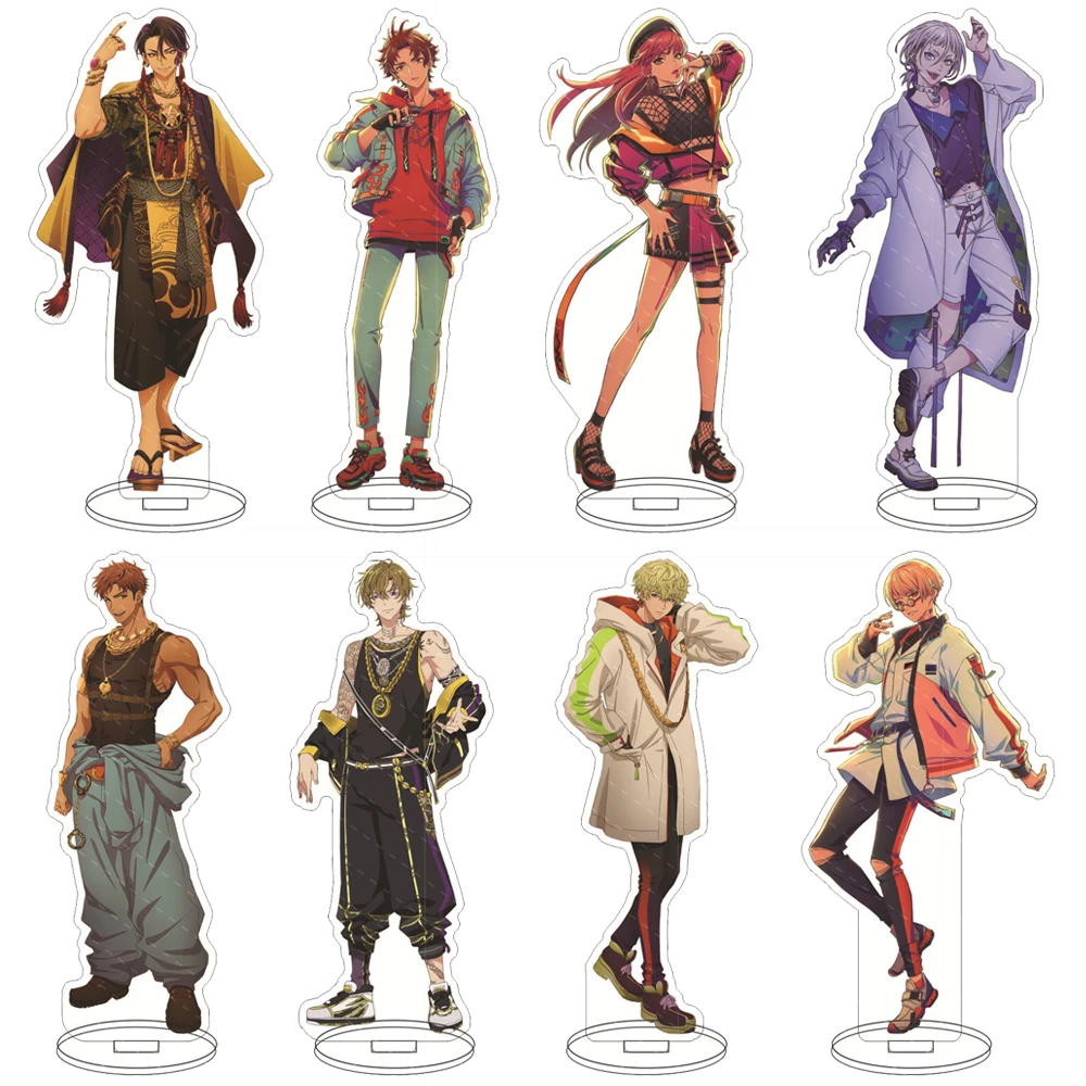 

Anime Paradox Live Acrylic Stand Model Figures Sugasano Allen Yeon Hajun Anne Faulkner Cosplay Dorm Decor Model Display Props