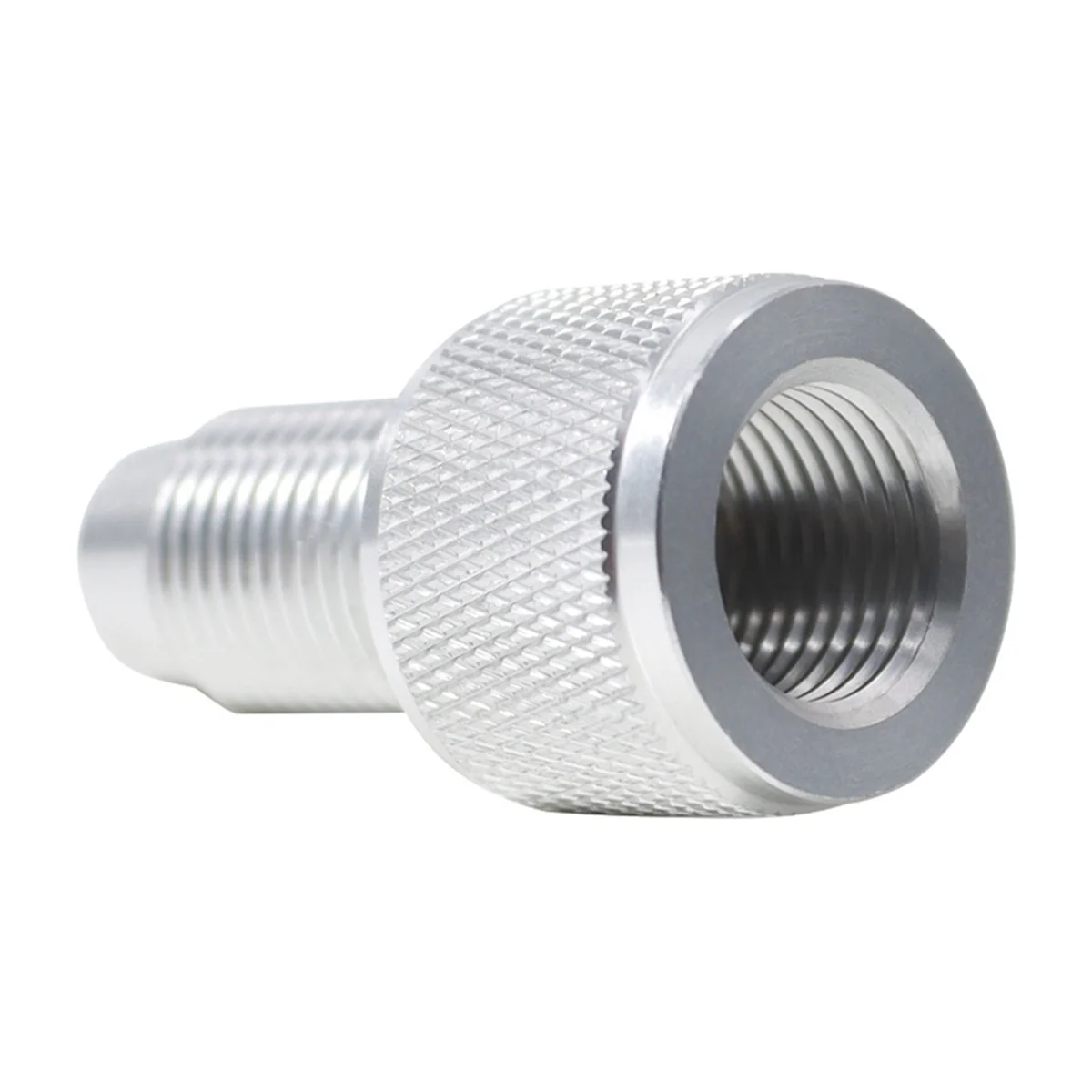 Adaptador Gfc-Unidireccional Roscas M16x1.5 Adaptador de ahorro de CO2 88G 90G Adaptador de ahorro de CO2 Plata