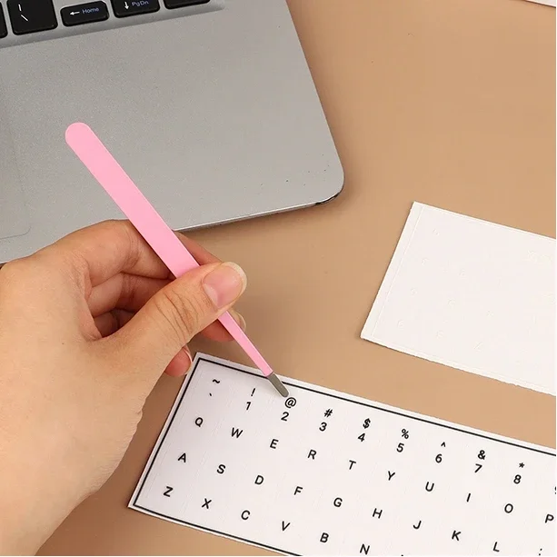 

Alphabet Language Tear-Off Film Keyboard Sticker Desktop Laptop Key Sticker Single Film Universal Sticker