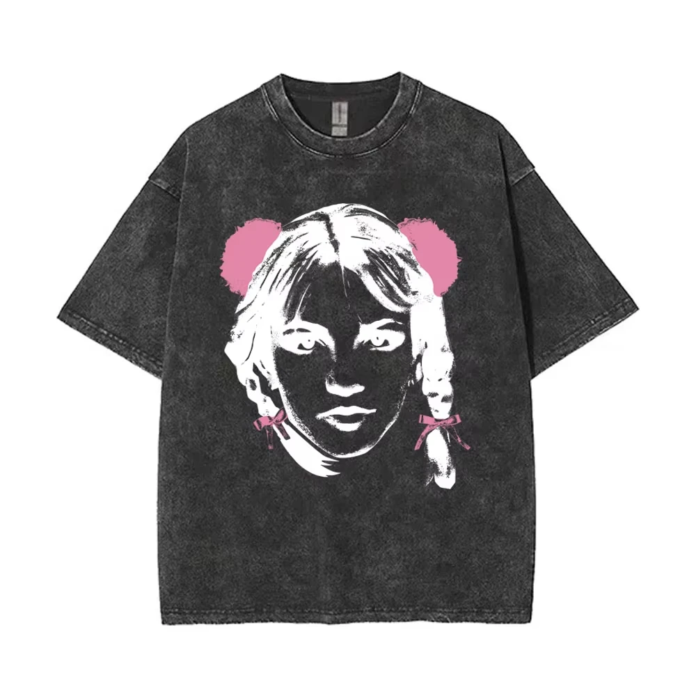 

Винтажная футболка унисекс с принтом Бритни Спирс, повседневная, хлопковая, с коротким рукавом, оверсайз, уличный стиль