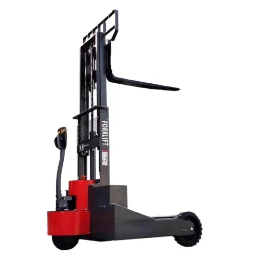 All-electric Rough Terrain Stacker Forklift  AC Motor 500kg Station Pallet Forklift Saves Manpower Pulling Truck Outdoor