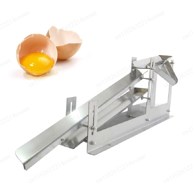 304 Commercial Small Manual Egg White And Yolk Separator Liquid Separation Machine For Duck Hen Eggs Eggs Yolk Filter Tools