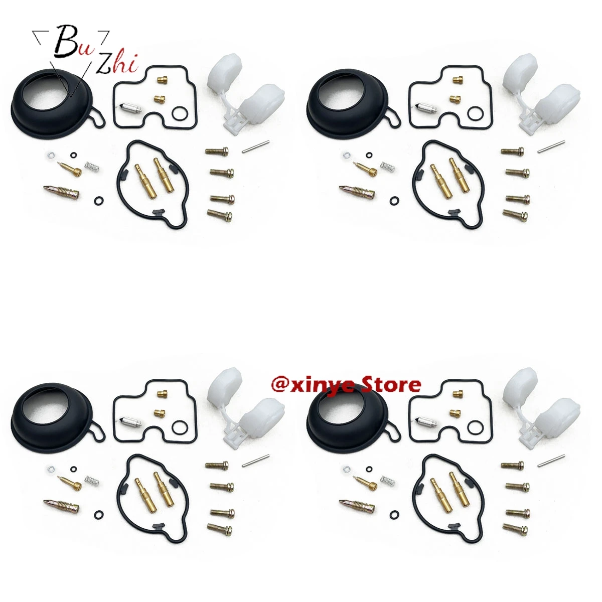 

4 комплекта ремонта карбюратора, диафрагма с поплавком для Honda CBR600F CBR600F2 CBR600 CBR 600F CBR 600 F2 1991-1994 гг.