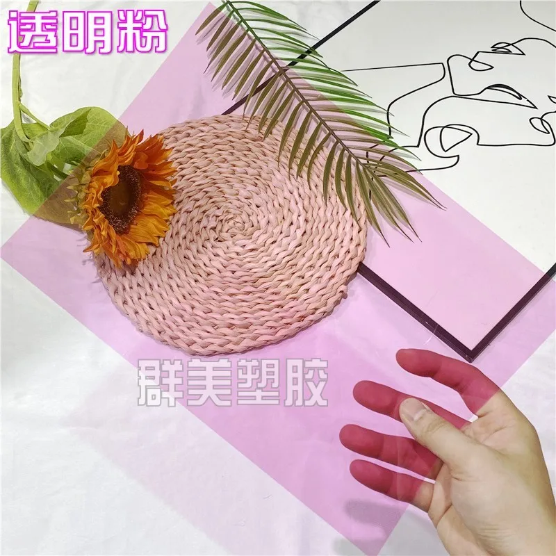 

5pcs Pvc Translucent Film Sheets Matte Frosted Color Panels Light Diffuser For Photography Stage Lighting Gels Filters Party