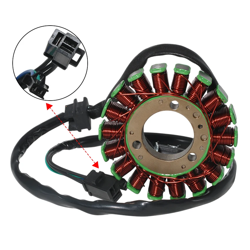 Motorcycle Ignition Stator Coil For Suzuki TU250 TU250X TU250XK9 TU250XL0 TU250XL1 TU250XL2 TU250XL3 TU250XL5 TU250XL6 TU250XL7