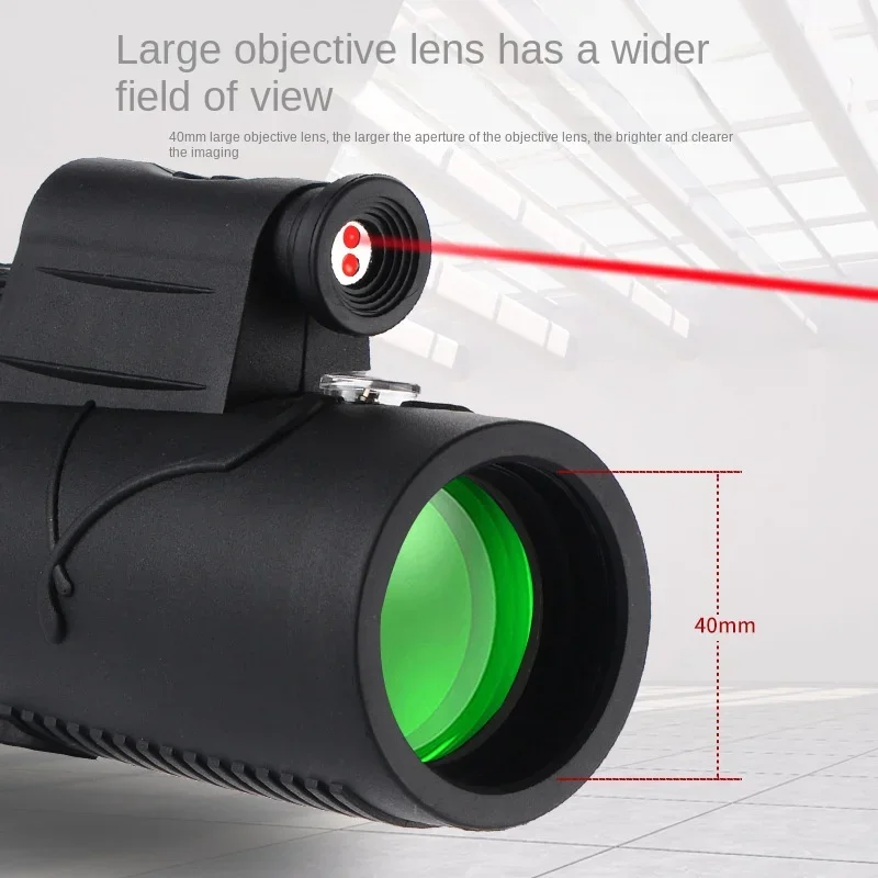 Telescope Monocular High Definition Low Light Night Vision Outdoor Mobile Phone Photo Portable Mini Monocular Telescope Wholesal