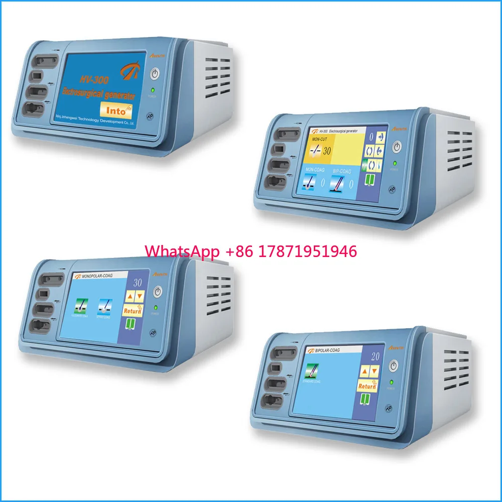 LCD Touch Screen CE Approved cautery machine electrosurgery unit electrocautery diathermy machine TURP