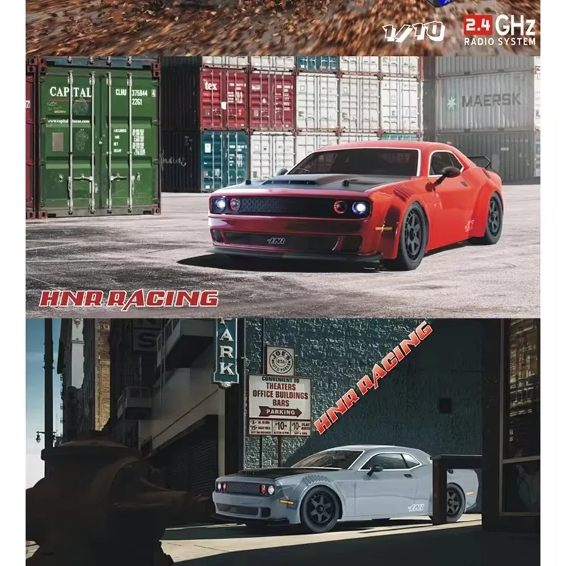 Mobil RC Listrik CZ 1/10 HNR H9802 4WD ARTR 2.4GHz Brushless Kendaraan Balap Drift untuk Dewasa Mobil RC 4X4