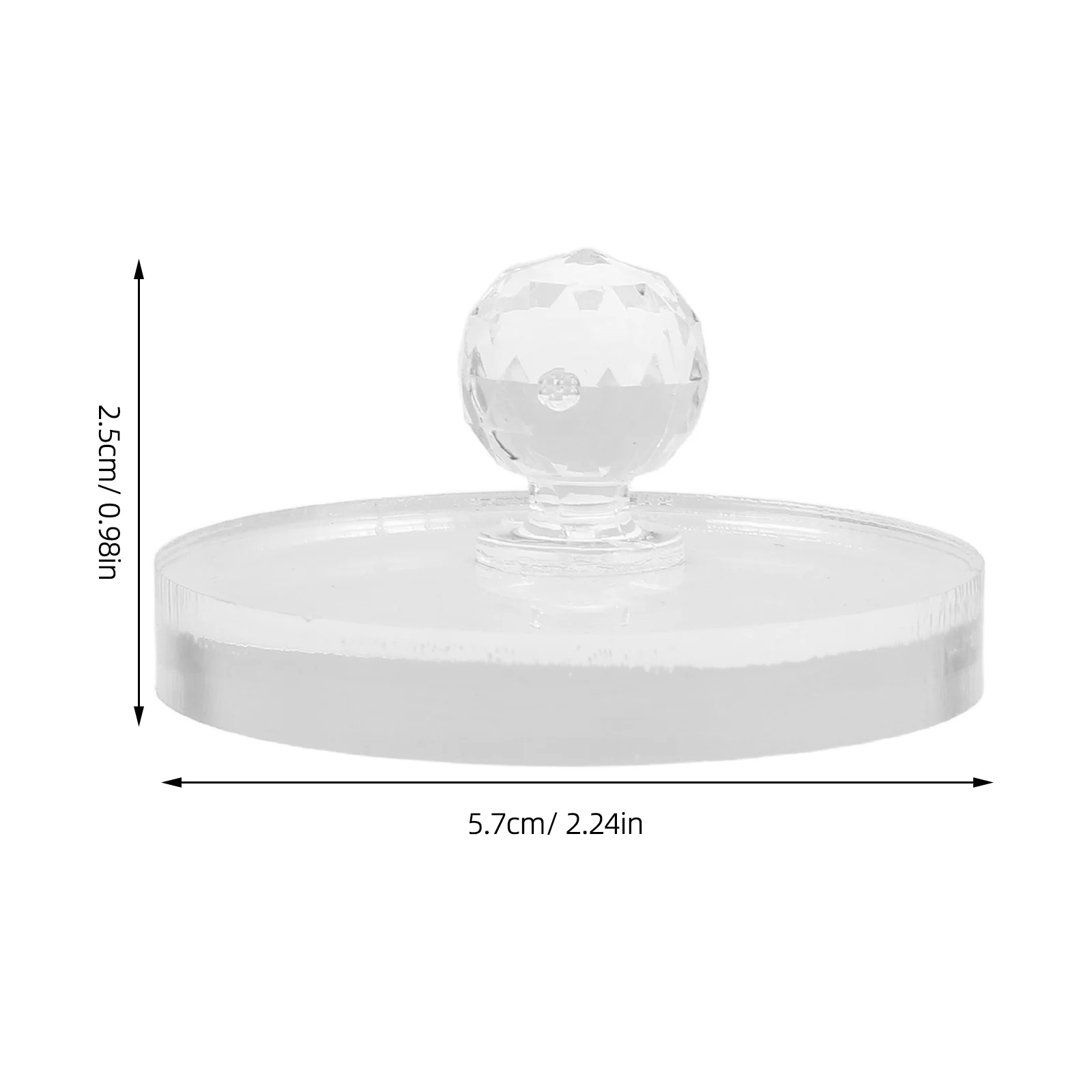 2 قطعة أداة ضغط ظلال العيون قابلة لإعادة الاستخدام البلاستيك ختم مسحوق الختام ل أحمر الخدود الحاجب تمييز DIY ماكياج التبعي