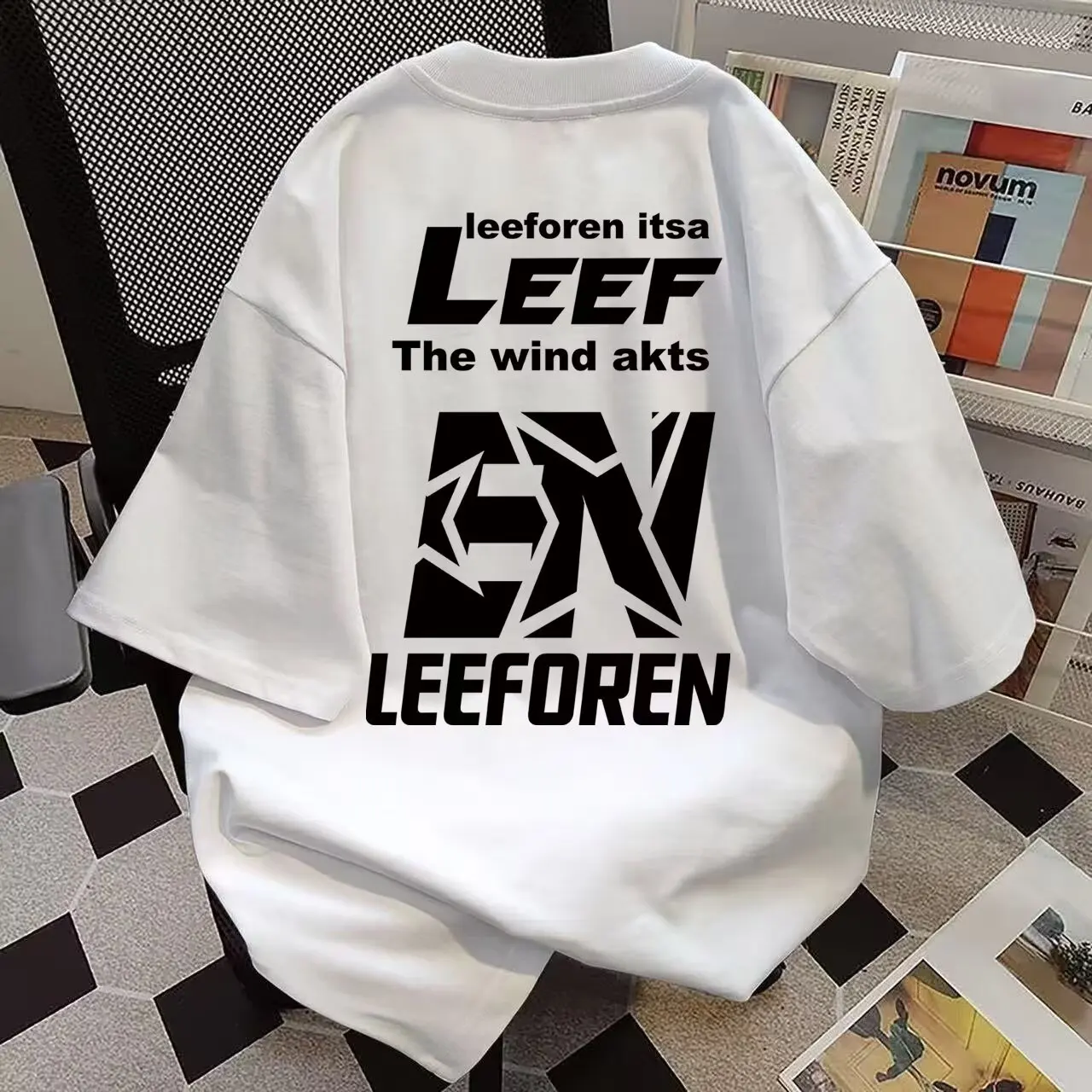 

2025 Men Trendy 100% Cotton Graphic T Shirts Summer Men's White Oversized T-shirt S-3XL Vintage Tops Harajuku Men Clothing New