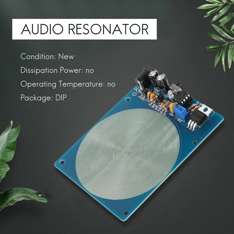 Dc 5V 7.83Hz Precision Resonance Ultra-Low Frequency Pulse Wave Generator Audio Resonator