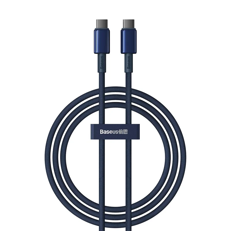 Baseus 100 W USB C auf USB Typ C Kabel für iPhone 16 15 für Xiaomi Quick Charge 4.0 PD 100 W Schnellladegerät für MacBook iPad Pro