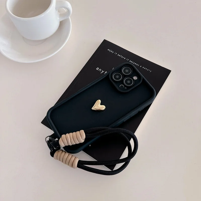 حزام الحبل القلب قضية الهاتف ل Tecno سبارك 30 9 10 20 برو زائد 4G 8C 10C 20C 30C شرارة 6 الذهاب 1 2025 2024 2023 2022 2021 غطاء