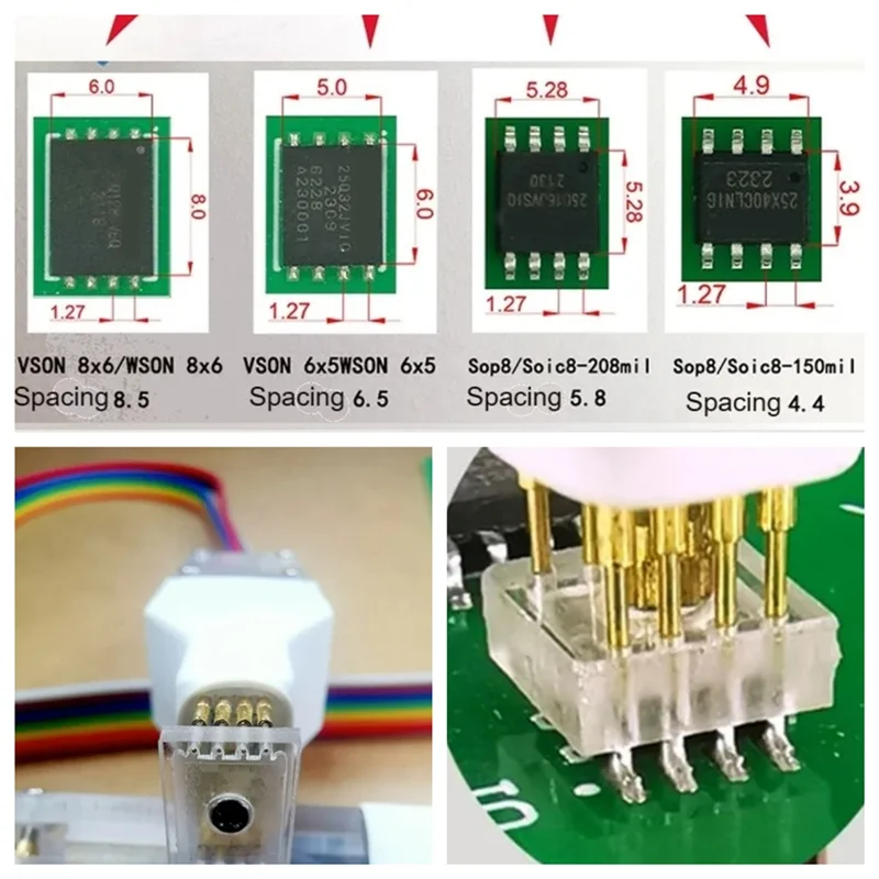 

Durable-1 шт. чип загрузки сжигание записи зонд пружинная игла вспышка Eeprom чип горелка кабель, 1 шт. чип загрузка сжигание зонд для записи Spr
