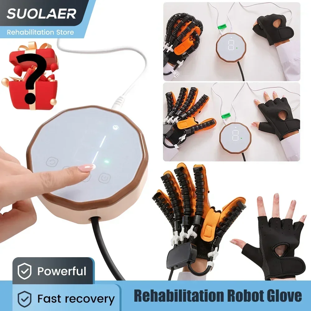 Rehabilitation Robot Gloves Hand Finger Training Gloves Stroke Hemiplegia Devices Rehabilitation Hand Function Recovery Device