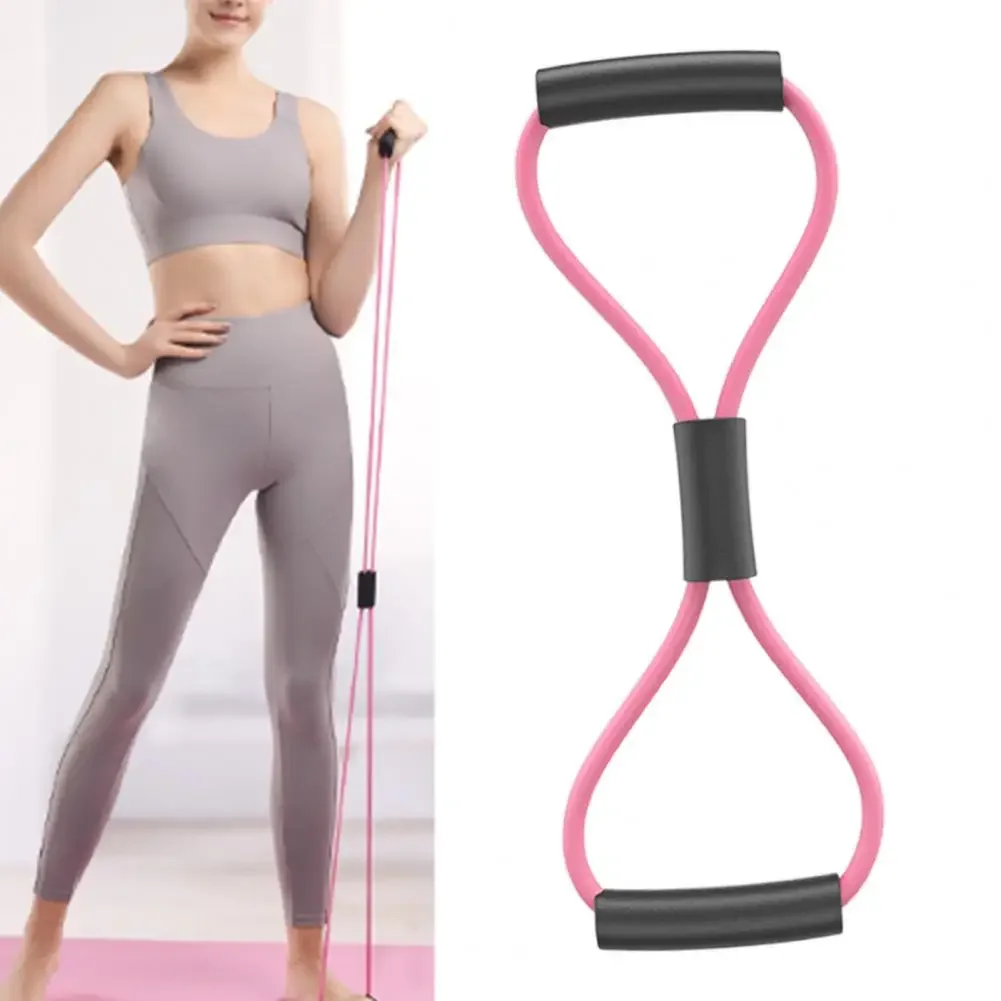 Exercise Rally Trendy Safe Yoga Rally Eight-character  Fitness Elastic Band  Workout Entrenamiwnto Abs Ab wheel Ab Ab rollers