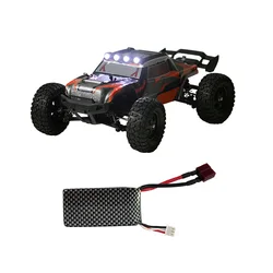 HBX 901A RTR 1/12 2.4G 4WD 50km/h bezszczotkowe samochody RC szybkie terenowe LED Light modele ciężarówek zabawki