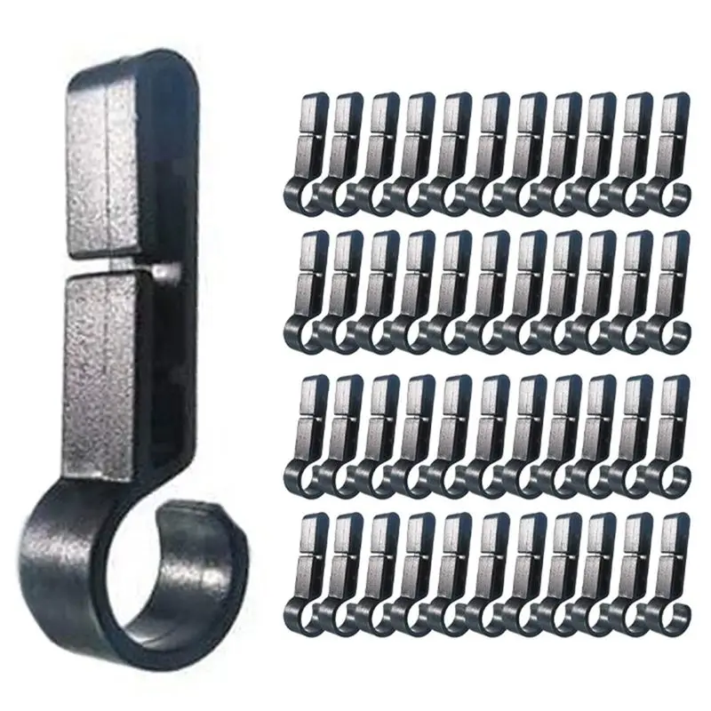 Helmet Clips For Head Light Lamp Hard Hat Light Clips,Hardhat Accessory,Easily Mount Hook For Helmet,Cap Strap 500 Pcs