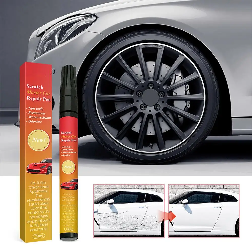 7.4 Ml/PC Professional Car Coat Scratch Repair Pen Scratch Remover For Your Vehicle, Trucks Easy To Use Water Resistant Too R3D1