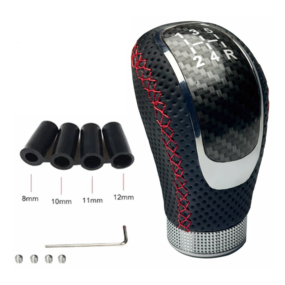 مقبض ناقل الحركة 5 سرعات، مقبض رافعة ناقل الحركة اليدوي مع 4 محولات (M8، M10، M11، لـ M12) للإرسال اليدوي