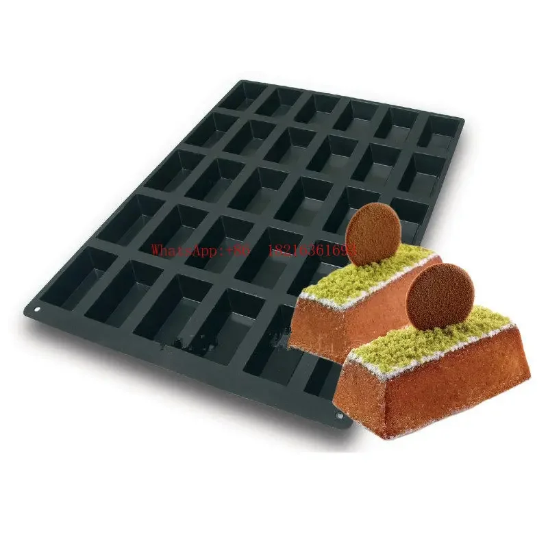 NEW2026 Rectangular Mold Commercial Silicone Mold, Mousse Cake Baking Tool SQ006