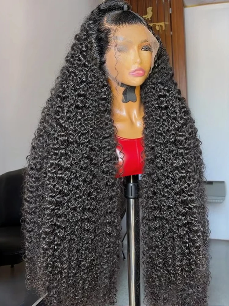 40 بوصة موجة المياه العميقة 13x6 13x4 Hd الدانتيل الباروكات الأمامية للنساء البرازيلي 300% 360 شعر بشري مجعد الدانتيل الجبهة الباروكات قبل قطعها
