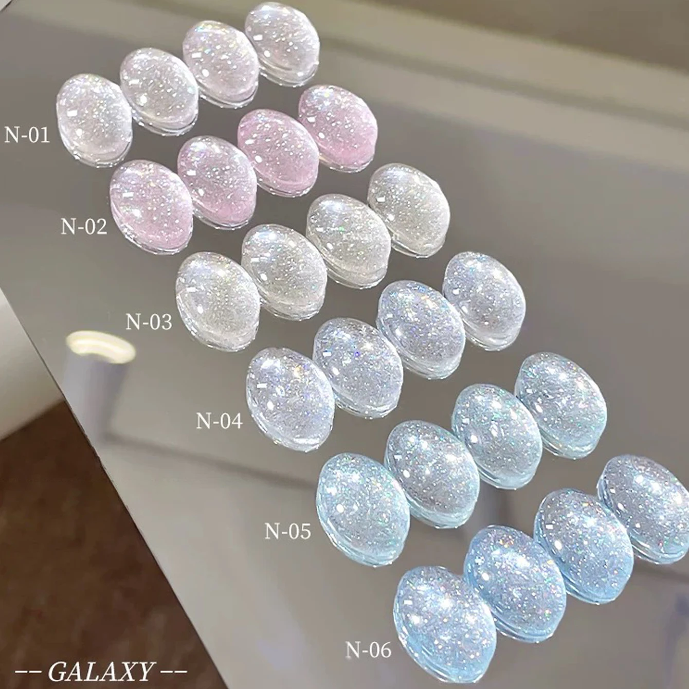 12ML 2025 Nowość Ultra Błyszczący Piasek Gwiezdny Diamentowy Brokatowy Lakier Hybrydowy Lodowy Przezroczysty Różowy Biały Niebieski Viralny Odcień do Paznokci