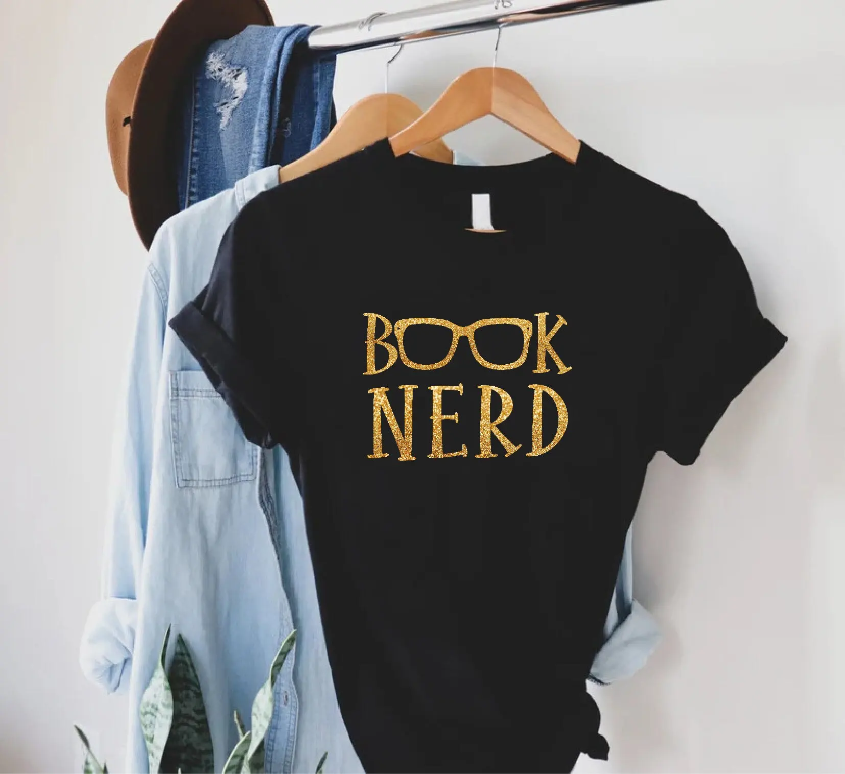 Book Nerd T Shirt Lover Funny Reading For Librarian Bookworm Teacher