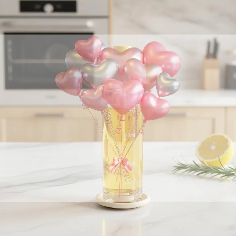 Oil Spray Bottle with Even Fine Mist Transparent Measuring Oil Mister with Base for Cooking Salad BBQ Baking