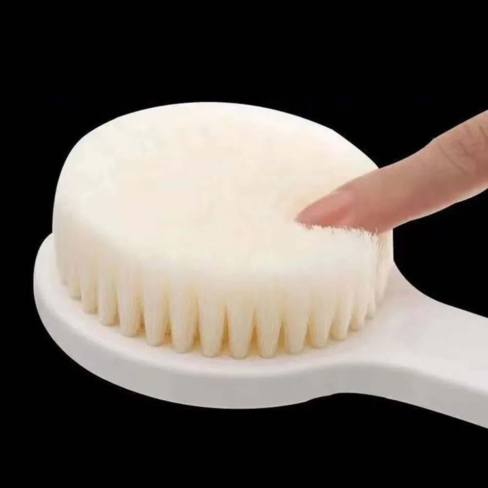 فرشاة الدورة الدموية، فرشاة الحمام المقشرة، روتين الحمام اليومي، تصميم معلق مريح، سهل التنظيف للعناية بالجسم