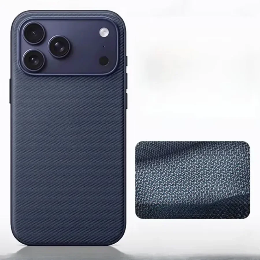 New Original Technology Woven Magnetic Case For iPhone 18 Pro 17 16 15 14 13 Pro Max For Magsafe Wireless Charger Official Cover