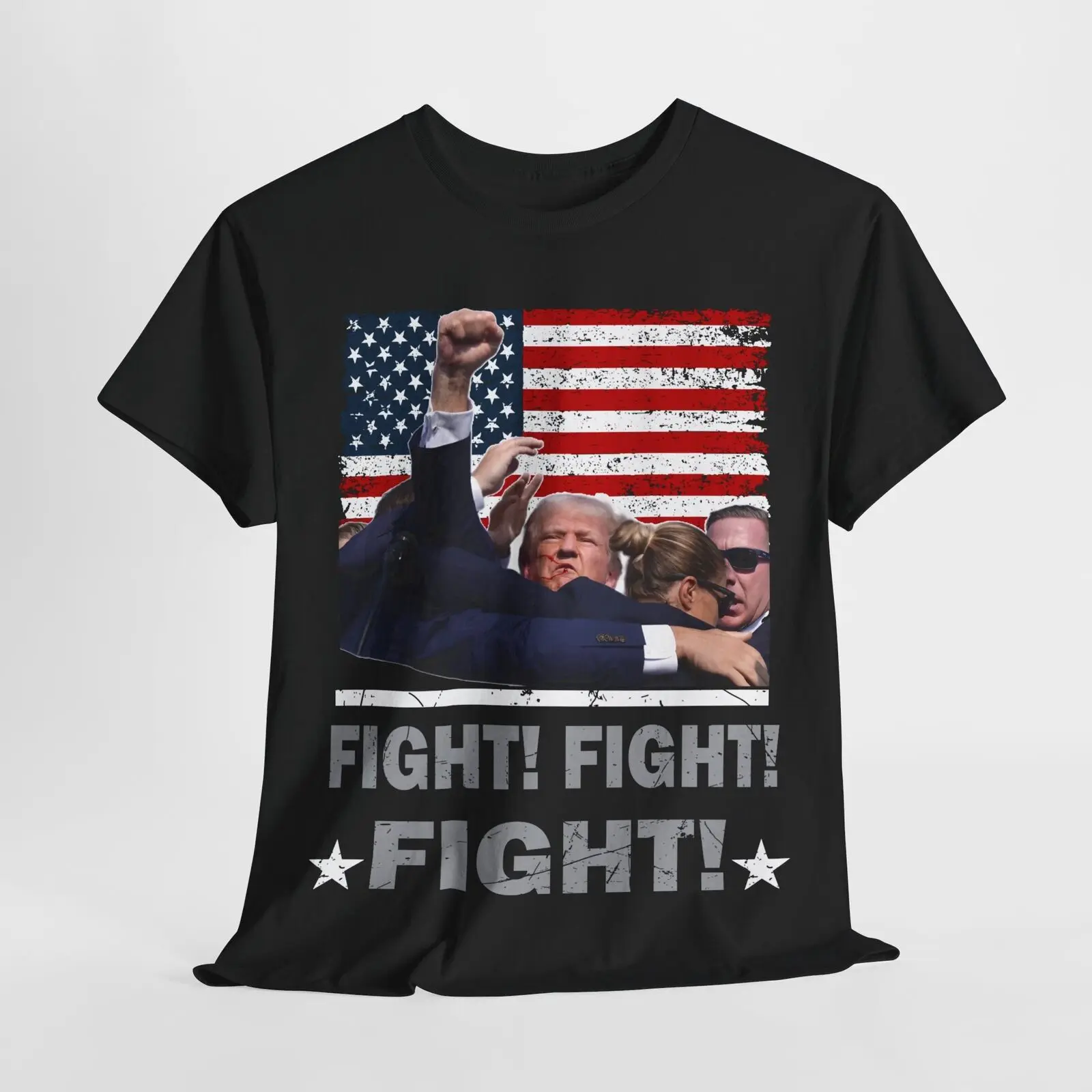 Trump FIGHT Shooting Assassination AttemptMAGA 45-47 T-Shirt