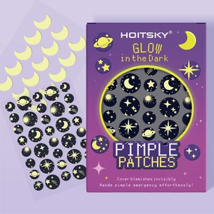 51-piece hydrocolloid acne patches—antimicrobial, absorbent scar repair patches specifically designed for acne treatment.