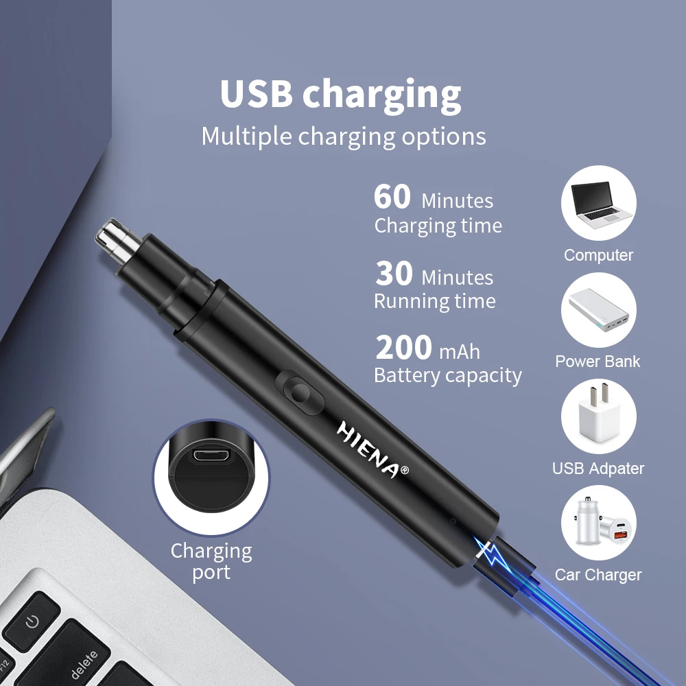 مجموعة ماكينة قص الشعر باللون الذهبي مع مقص منقوش، ماكينة قص كهربائية احترافية ممتازة من الدرجة الصالونية، هدية مثالية للرجال #4