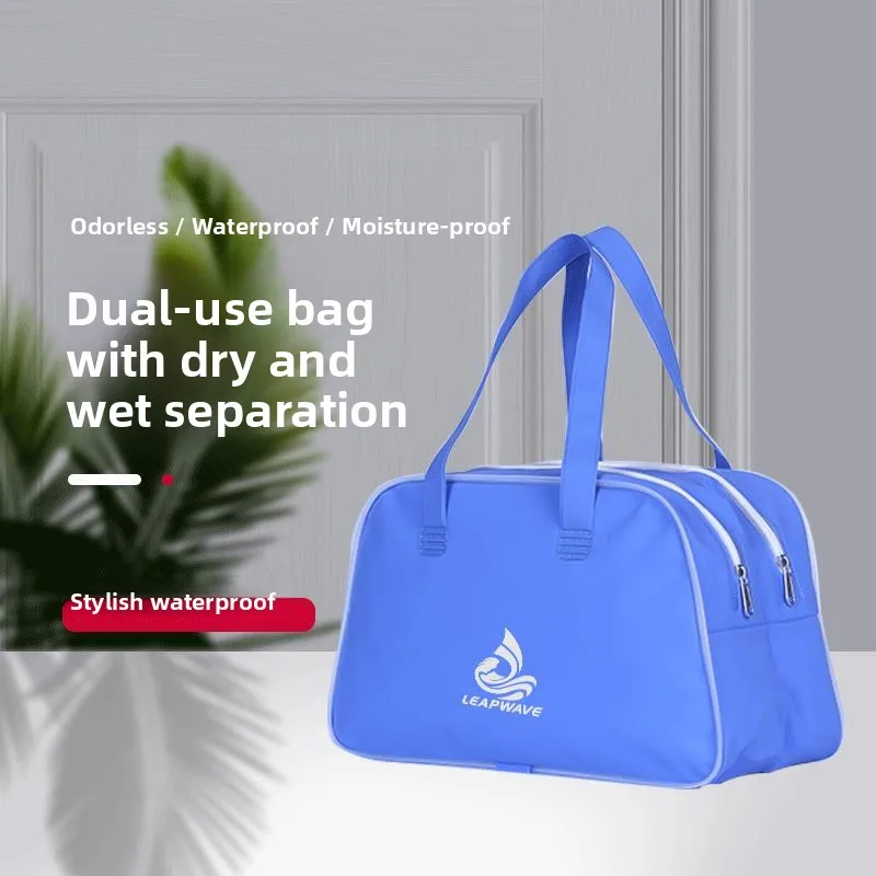 

Водонепроницаемая сумка-органайзер YueLang EVA для плавания и фитнеса, дорожная, уличная, с двойными ручками, для пляжа, с разделением на сухое и влажное отделение