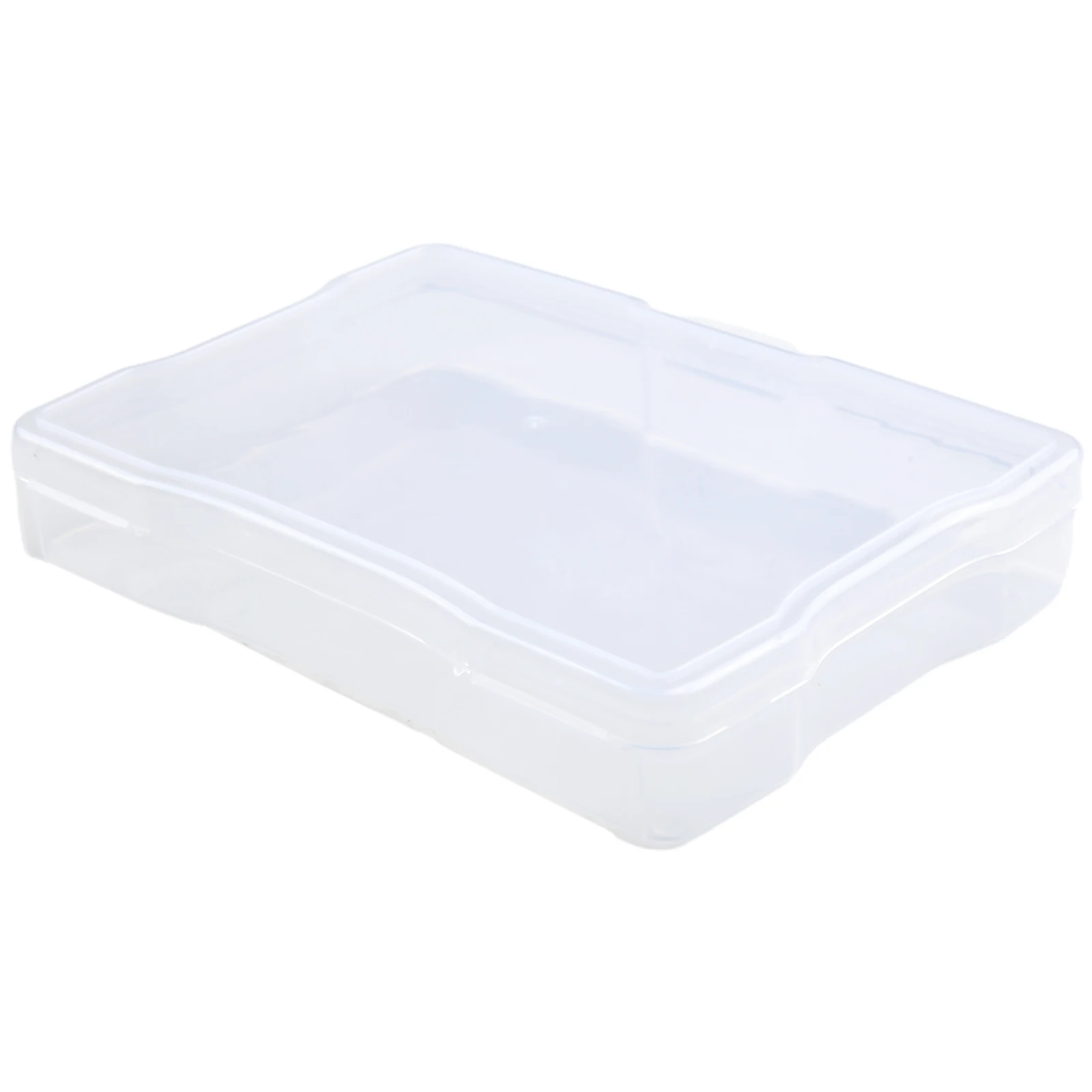 Practical Photo Storage Box Case 6.625x 4.75x 1.25inches Buckle Design Multiple Color PP Material Versatile Use