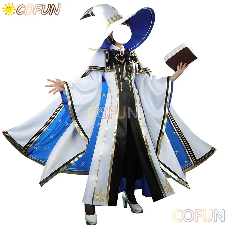 COFUN Spiel Fate/Grand Order Aesc Cosplay Kostüm FGO Halloween Outfits Aesc Die Regen Hexe Frauen Neue Anzug Uniform