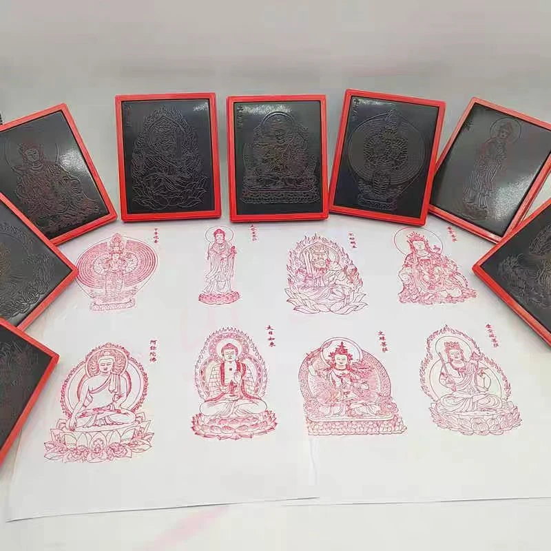 Customized Zodiac Guardian Seal, Auspicious Seal, Large Size, New Year Picture, Postcard Seal