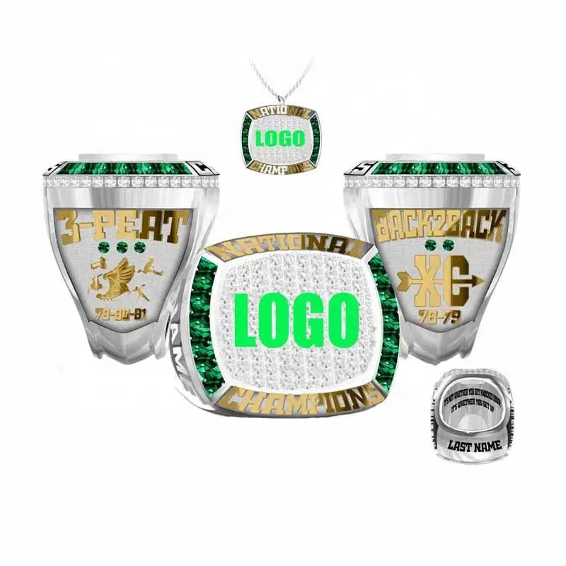 

Youth and Children's College Rugby and Baseball Championship Champion Ring Customized Champion Team Ring Gift High quality Custo