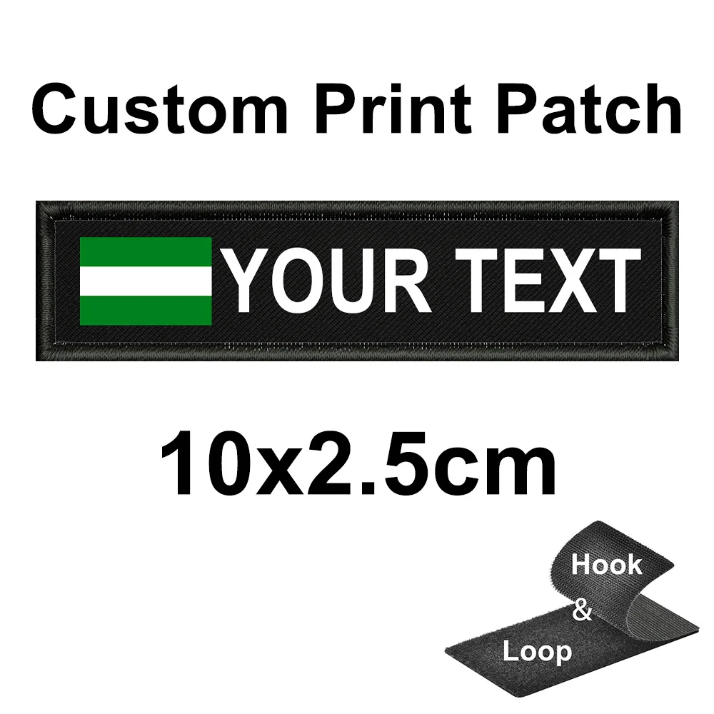 اسم مخصص التصحيح العلم شارة المشارب شخصية مع هوك وحلقة - جزر الكناري لم شمل روتردام إسبانيا على الملابس