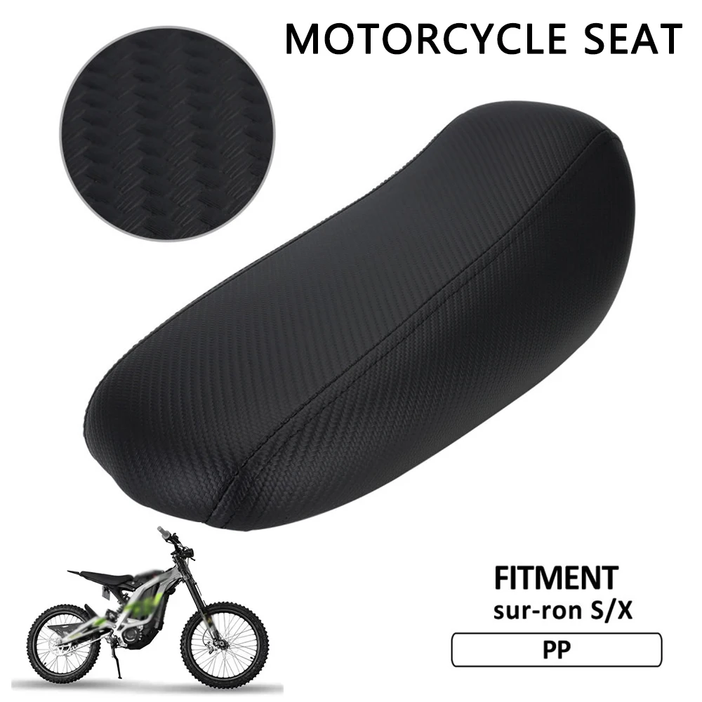 

Motorcycle Seat PP Seat Pad Plush Cushion Carbon Fiber For Sur-Ron Surron Light Bee X S Lightbee Electric Cross-country Bike