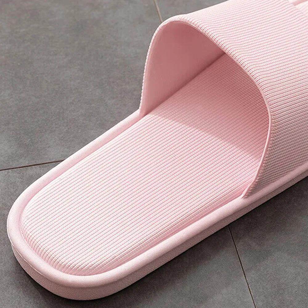 Dikke Plateau Badkamer Home Slippers Vrouwen Mannen Mode Zachte Zool Pvc Indoor Slides Sandalen Zomer Antislip Flip Schoenen 01