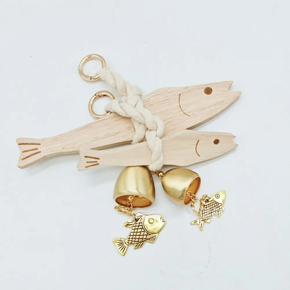 

Ultra-thin Fish Car Ornament Wall-mounting Saves Space Fish Hangable Pollack Charm Lightweight Wall Wooden Door Pendant