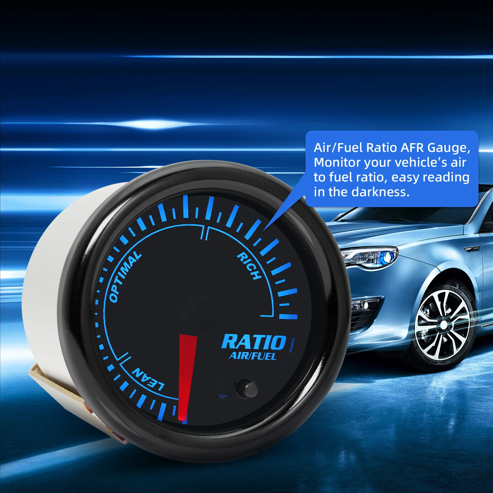 7 Colors LED Dual Display 2\