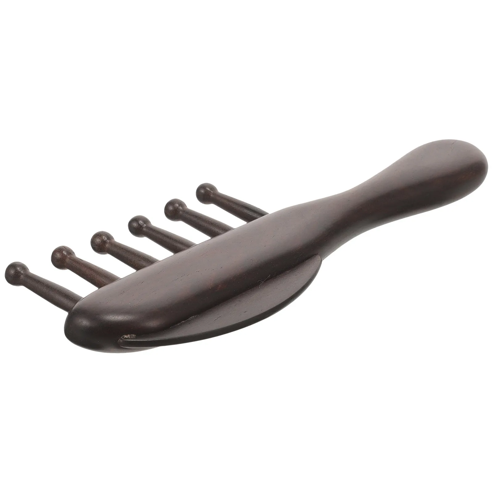 

Massage Comb Scraping Wide Tooth Wooden Comb For Curly Hair Detangling Anti-Static Scalp Massager Wooden Hair Detangler