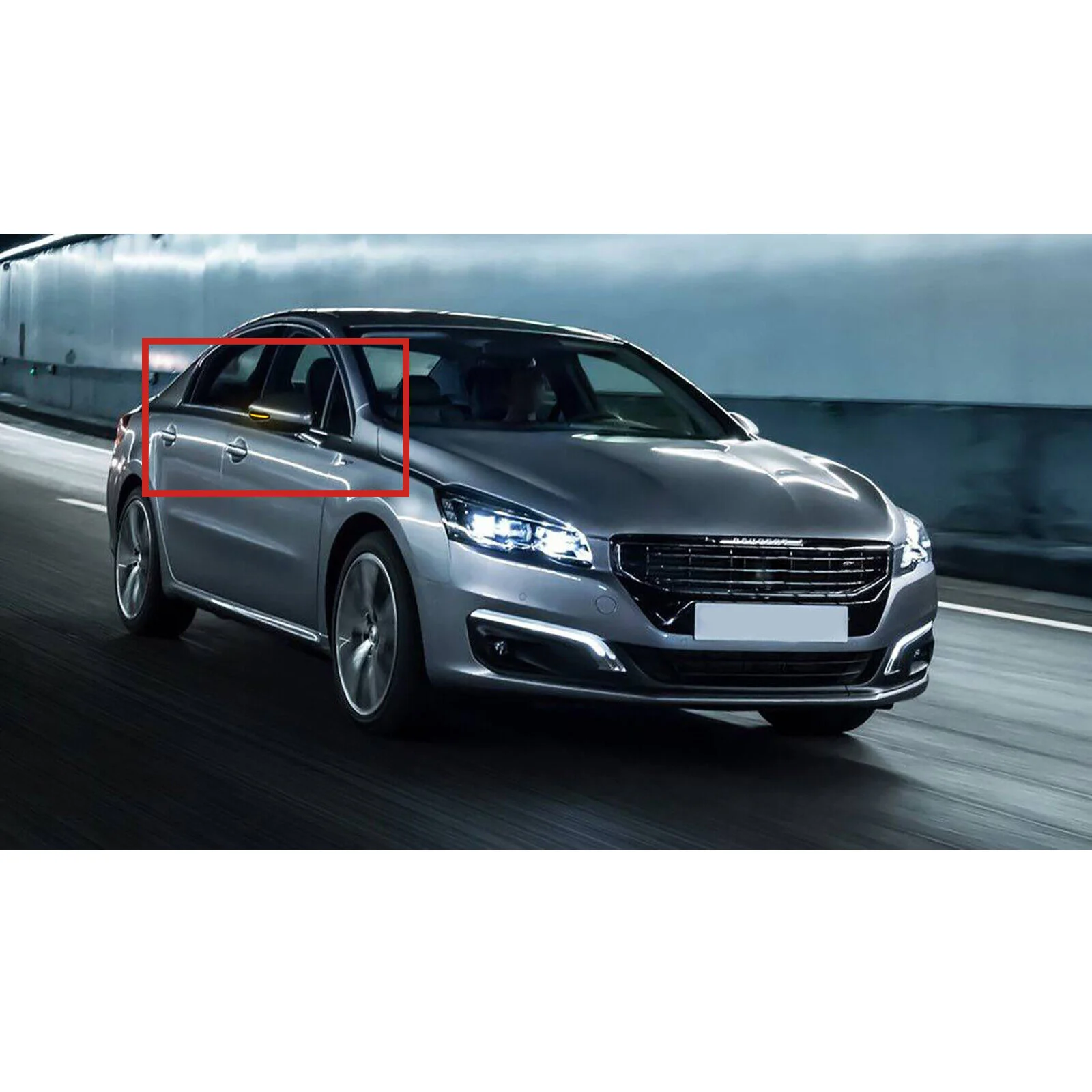 لسيتروين C4 بيجو 508 10-18 ديناميكية LED الجناح مرآة ضوء مؤشر الإشارة