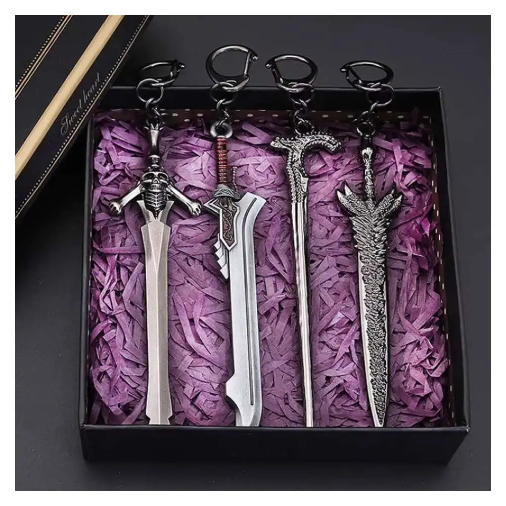 Disguise Dante Rebellion Sword Key Pendant Game DMC Cosplay Costume Accessories Men Role Play Fancy Dress Up Party Props Gifts