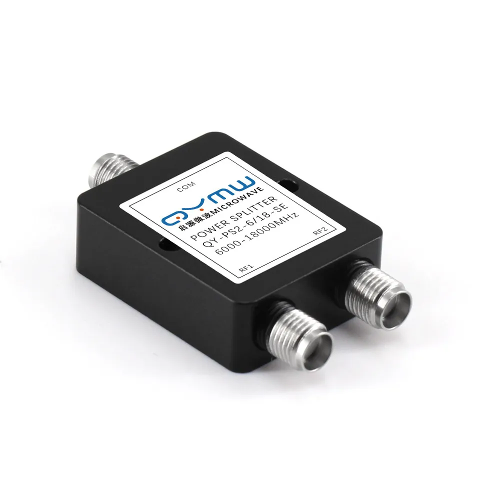 6-18G RF Power Splitter Divided into Two 6000-18000MHz Microstrip Power Splitter Combiner