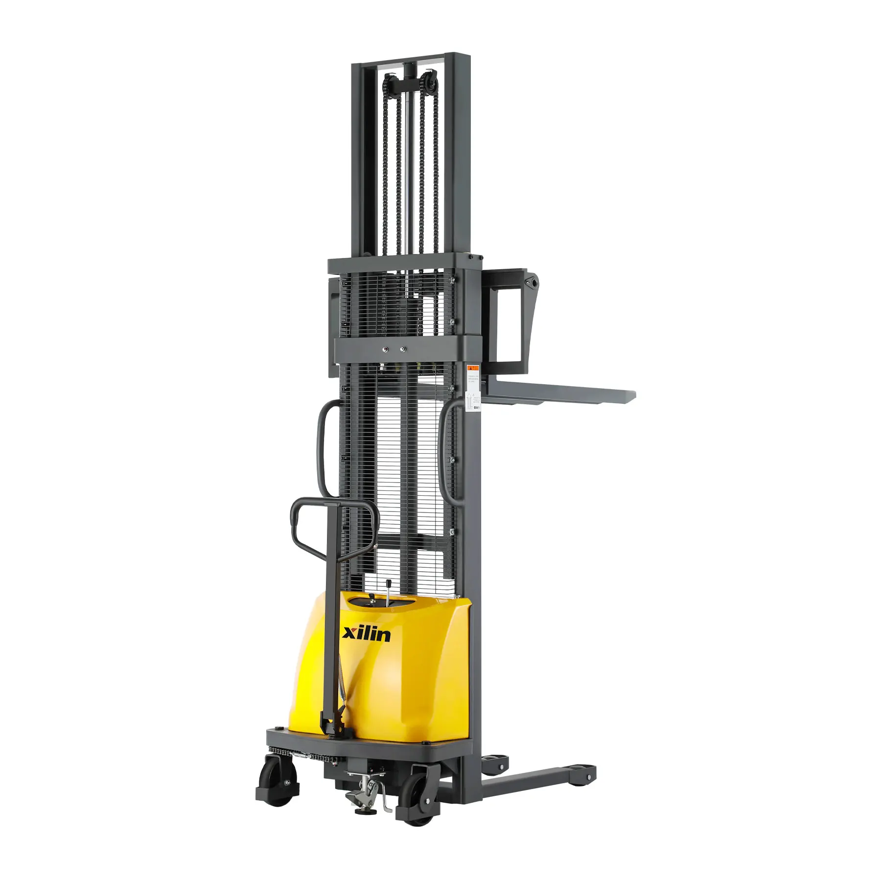 New Stacker Semi Electric 3300lbs 118inch 1.5 Ton Automatic Electric Stacker