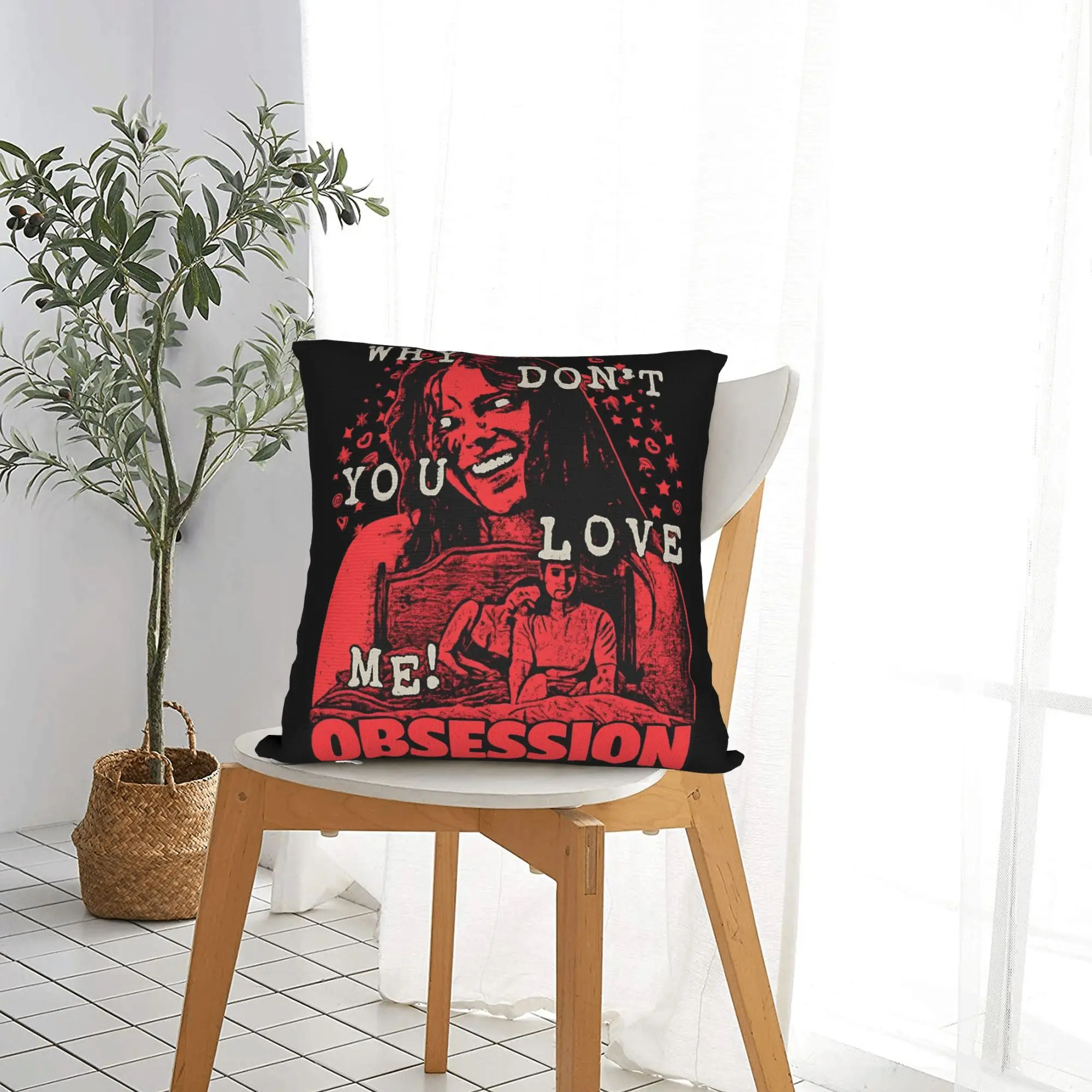 Obsession Movie 2026 Pillowcase Double-sided Printing Cushion Cover Decor  Throw Pillow Case Cover Home